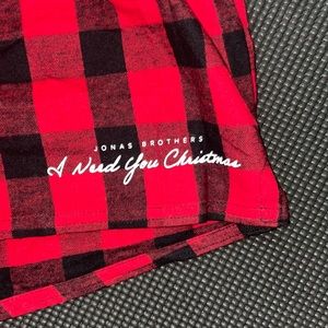 Jonas Brothers “I Need You Christmas” Pyjama Shorts